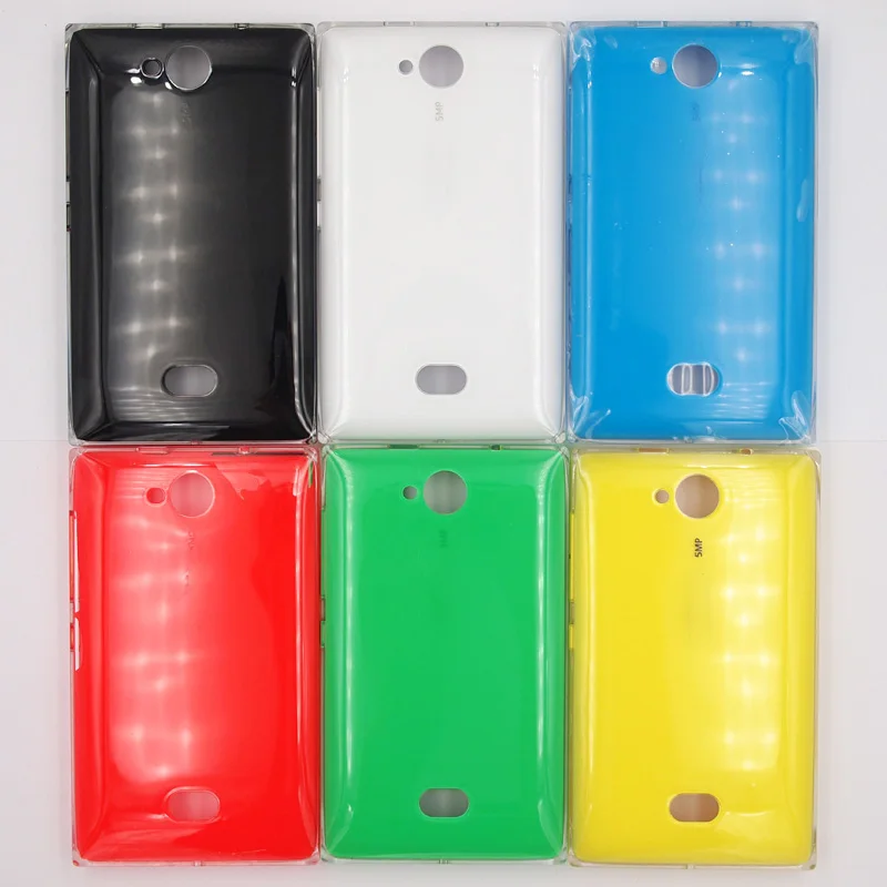 Baansam новые яркие Батарея дверь задняя крышка Корпус чехол для Nokia Asha 503 с Мощность
