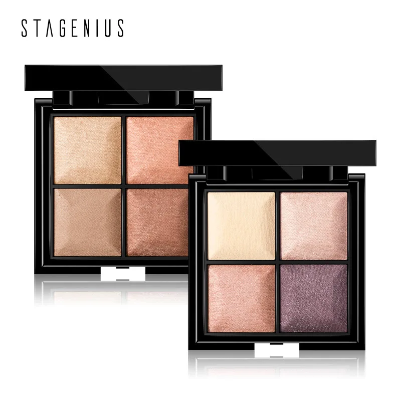 STAGENIUS Matte baked Eyeshadow Palette Nude Minerals Professional Eye Shadow Powder Pigment Cosmetic Waterproof Makeup |