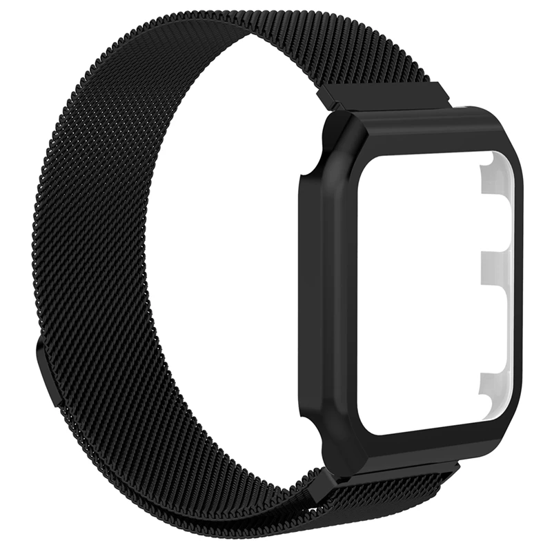 Hangrui ремешок для Apple Watch группа 42 мм 38 мм для applewatch 3 2 1 запястье Нержавеющая сталь браслет ссылка Миланского магнит