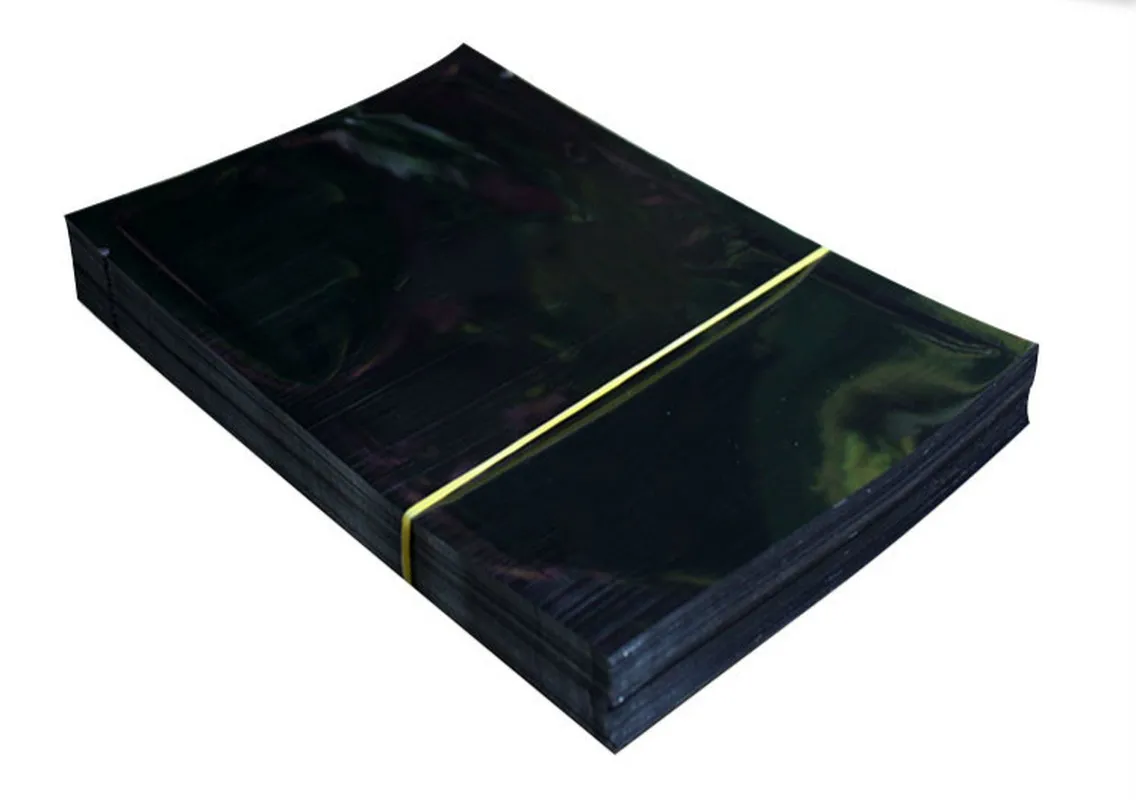 

100pcs Aluminum Foil Mylar Flat Open Top Package Bag Colors Storage Organizer Kitchen Heat Sealing Bags Wholesale