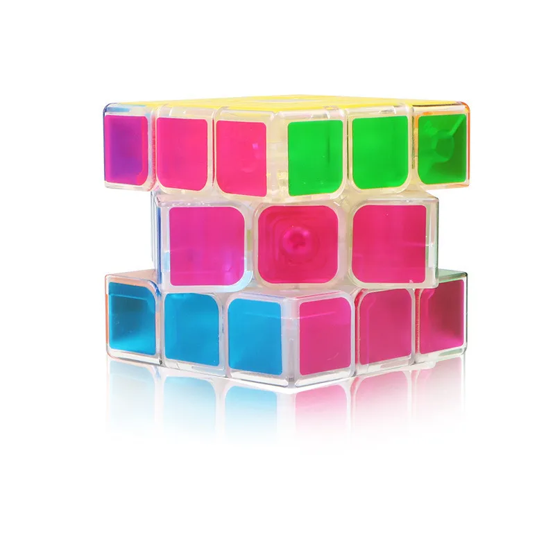 Новый QiYi QiHang большой размер 60 мм 3x3x3 прозрачный Кристальный магический куб