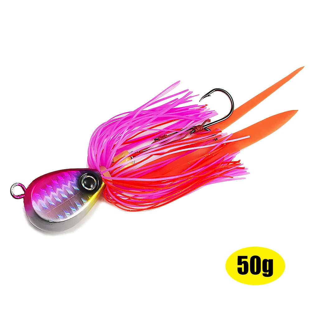 Обратная связь 6 шт. 50 г 1,76 унций соленая резиновая Нижняя Madai Snapper джиг для рыбалки японский стиль Приманка