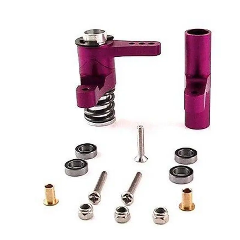 Hot Racing HPI Savage 25 SS 4.6 Aluminum Bearing Steering Bellcrank purple color SAV1048X | Игрушки и хобби