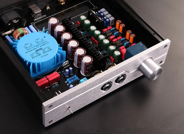 HiFi A2-PRO профессиональный усилитель для наушников DIY Kit см Beyerdynamic A2 AMP с алюминиевым шасси