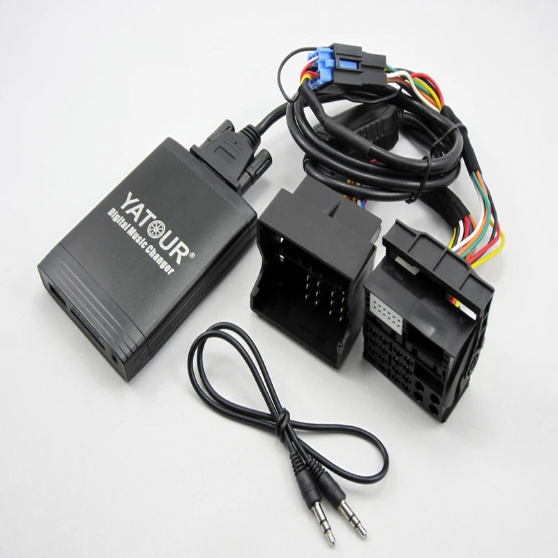 Автомобильный цифровой usb адаптер Yatour для смены музыки CD MP3 AUX Renault VDO/Blaupunkt quadlock 12pin