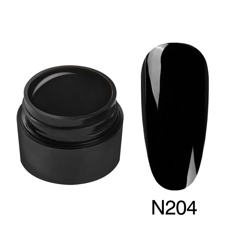 NF-N204 NAILWIND краска набор гель-лаков для ногтей для маникюра гель лак Гибридный Сделай Сам праймер белый Полупостоянный УФ гель Лаки краска - Цвет: NF-N204