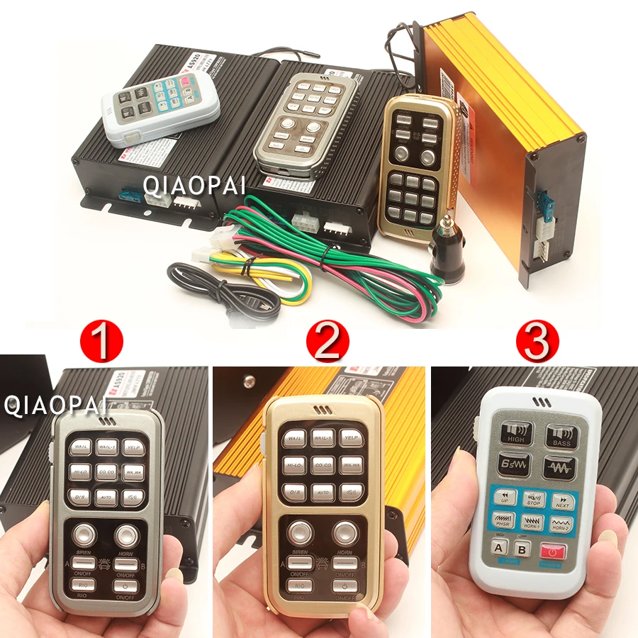 Громкий автомобильный громкоговоритель 200 Вт полицейская сирена 12 звуковых