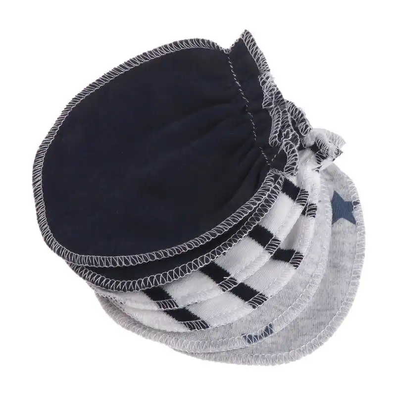 3 пары модные детские перчатки против царапин защита на Кроватку Новорожденного