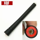 Светоизлучающая антенна XQF SMA-M UHF для YAESU Vertex VX-1R VX-2R VX-3R VX-7R Zastone UV-3R, 10 шт.