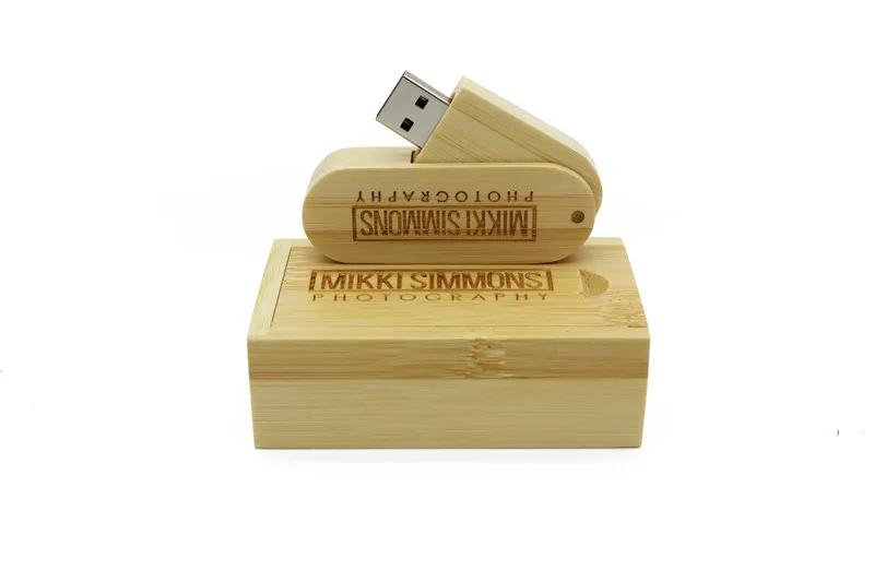 SHANDIAN логотип на заказ Деревянный USB+ коробка USB флэш-накопитель Флешка 4 ГБ 8 ГБ 16 г 32 Гб 64 Гб карта памяти фотография свадебный подарок