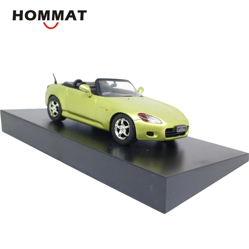 HOMMAT Simulation 1:43 Honda S2000 Кабриолет спортивная модель автомобиля Diecasts & Toy автомобили