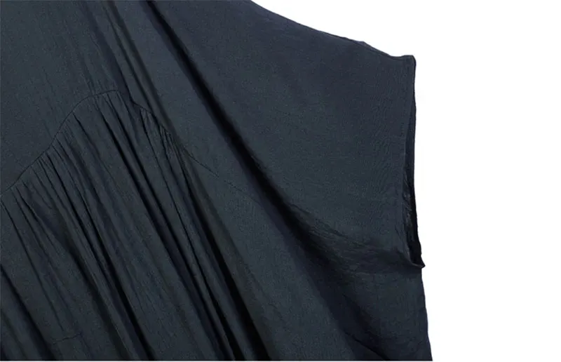 DIMANAF женское летнее платье больших размеров однотонная блузка из шифона большая