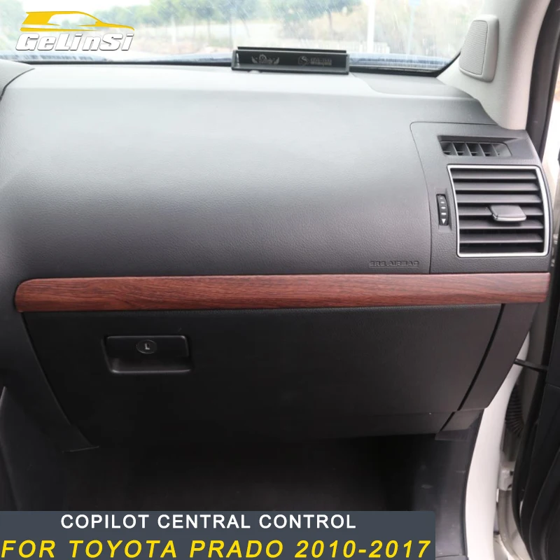 Gelinsi для Toyota Prado 2018 автомобильный Стайлинг Copilot Центральная крышка управления