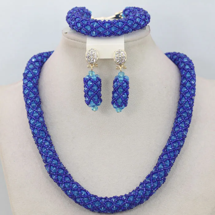 2017 Последние Фиолетовый и Серебряный Африканский Костюм Ювелирных Изделий