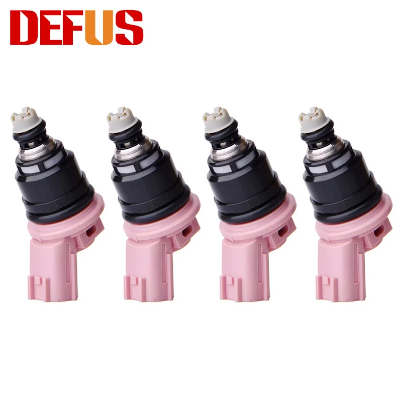 

4pcs NEW Fuel Injector For Nissan Maxima A32 G20 S VQ20DE SE SLX 1660035U01 Nozzle Injection Flow Matched Injectors 16600-35U01