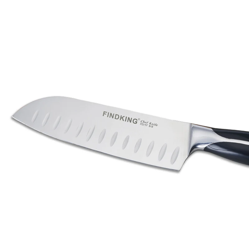 Findking высококлассный кухонный нож для нарезки 440c качество японский 7,5 ''дюймовый измельчитель мороженого мяса ножи лосося Нож филейный
