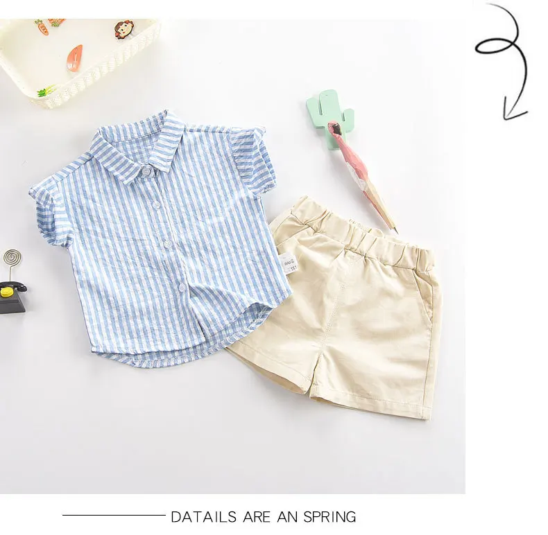 Г., детская одежда для фотосъемки, одинаковые комплекты для брата и сестры платье для девочек комплект одежды в синюю полоску для мальчиков, короткий рукав+ шорты
