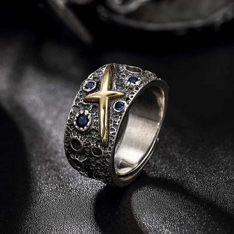 Кольцо с звёздным небом для мужчин и женщин серебро 2019 пробы 100% | Украшения