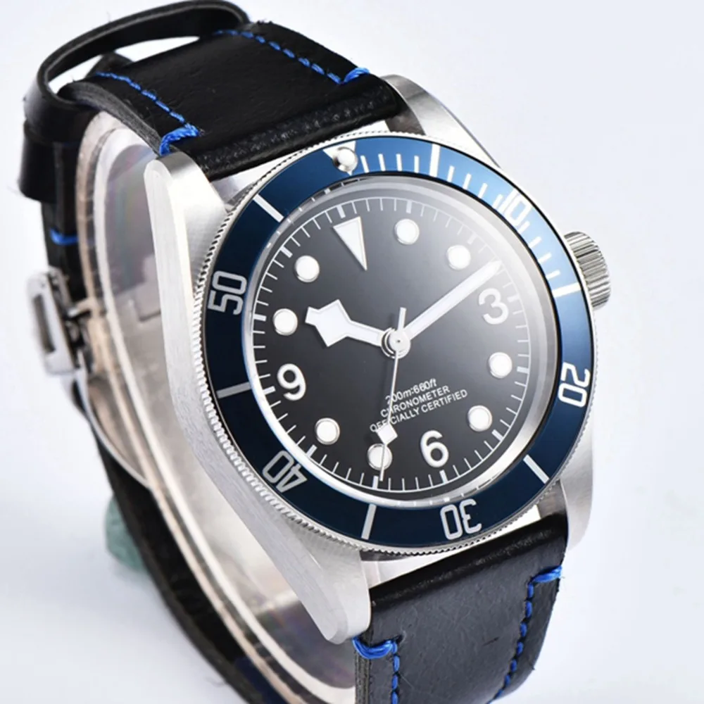 Мужские механические часы Corgeut роскошные спортивные водонепроницаемые наручные