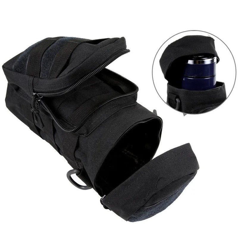 2L Molle сумка для бутылки тактическая кобура для чайника с водой военная сумка для альпинизма кемпинга пешего туризма поясная сумка с карабином