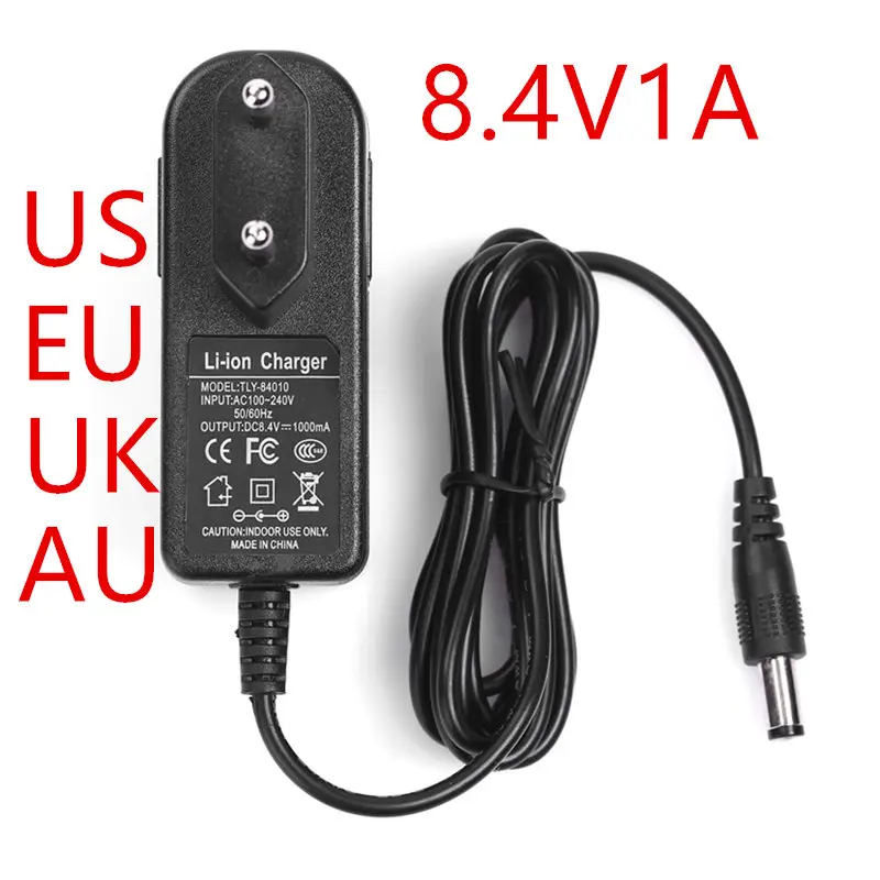 10 шт . 8 4 в 1 A адаптер питания 1000mA 100 240VAC DC головка 5 5*2 мм EU US UK штекер|adapter dc|power adapterdc