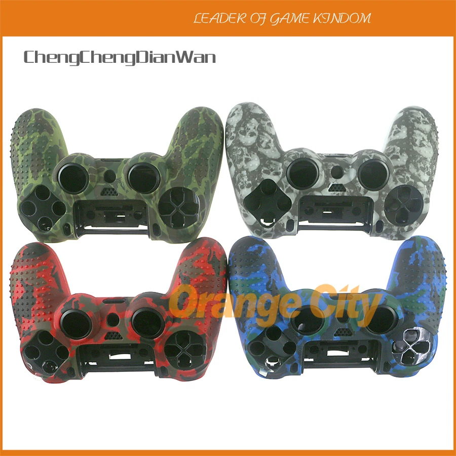 30 шт./лот нескользящий Силиконовый защитный чехол для PlayStation 4 PS4 DS4 Pro Slim