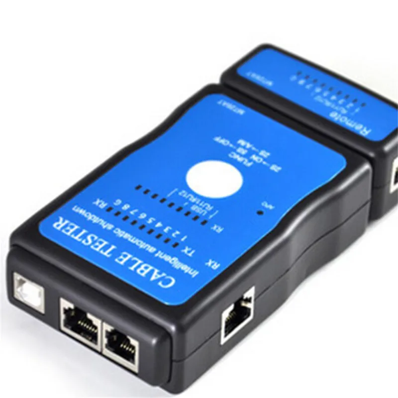 Тестер RJ45 RJ11 для сетевого кабеля ручной детектор проводки телефонной линии
