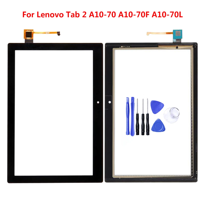 Сенсорный экран дигитайзер стекло Замена для Lenovo Tab 2 Телефон 10 1 дюймов черный