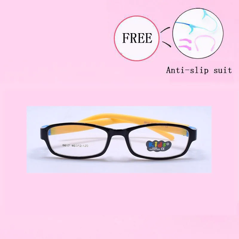 Зеркальные очки для чтения мальчиков и девочек из силикагеля оправа детских