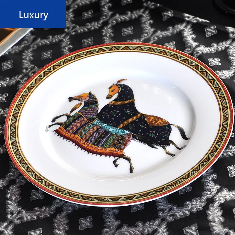 Набор западных обеденных тарелок тарелка домашняя стандартная Европейская