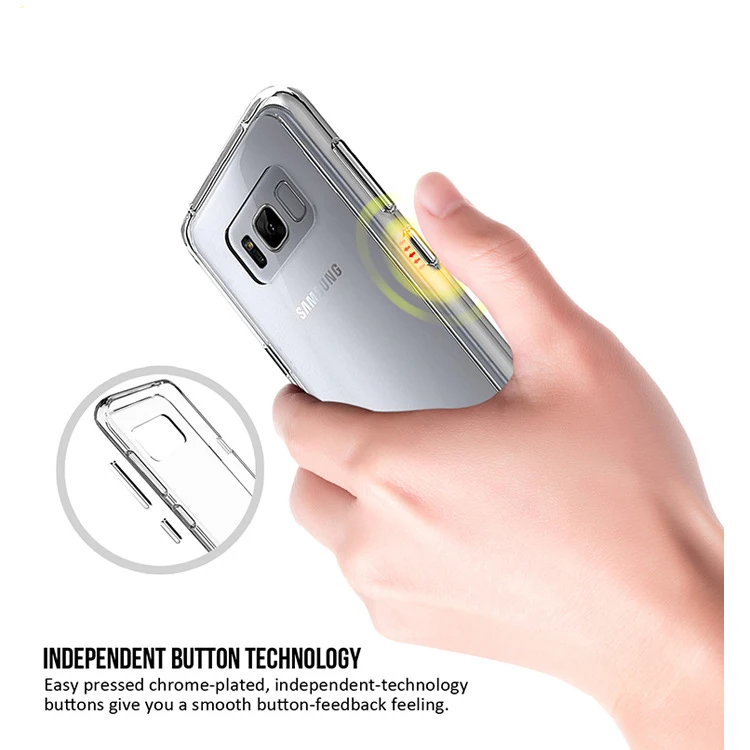 VIAERSON Shockproof Clear TPU+ PC Back Cover For iPhone X Plus 9 Case Super Anti-shock Coque iphone 7 8 6 6s Bag | Мобильные