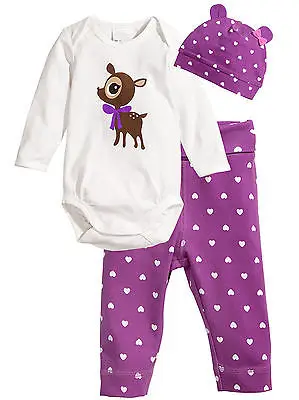 Комплект из 3-х предметов для новорожденного одежда с милыми миньонами маленьких