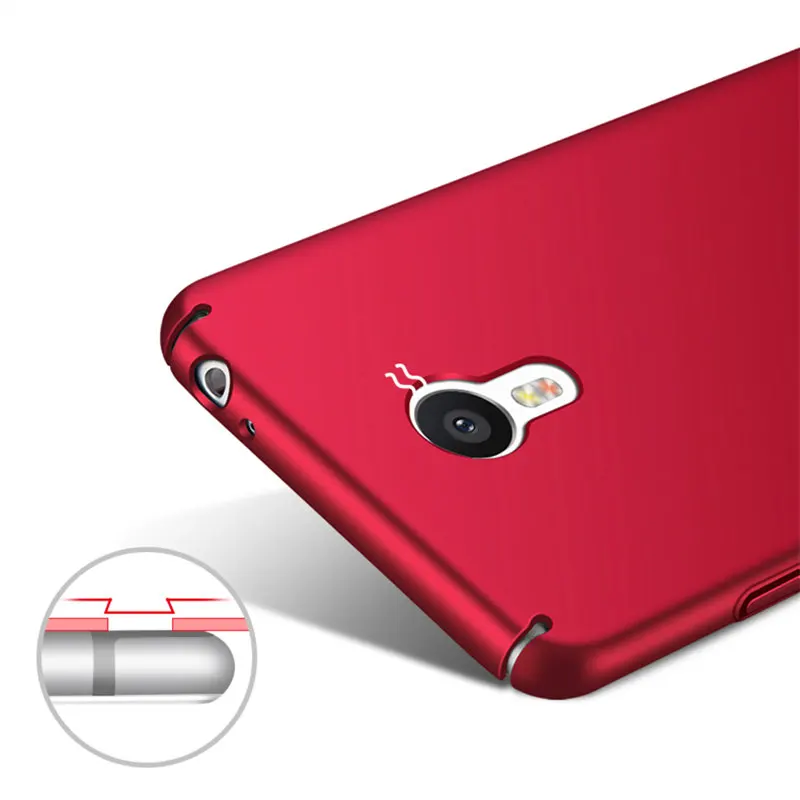 Msvii бренд для Meizu M3 Note чехол Пластик Материал твердый переплет meilan Note3 мобильный