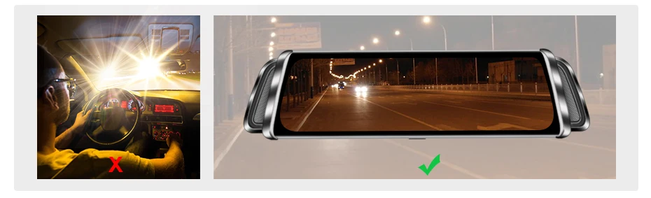 Автомобильный видеорегистратор ADAS, камера с двумя объективами, 4G, Android, 10 дюймов, потоковое мультимедийное зеркало заднего вида, 1080 P, WiFi, gps, видеорегистратор, видеорегистратор