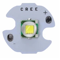10 pcs cree xml xm l t6 led t6 u2 10w white warm white high power led chip emitter with 12mm 14mm 16mm 20mm pcb for diy