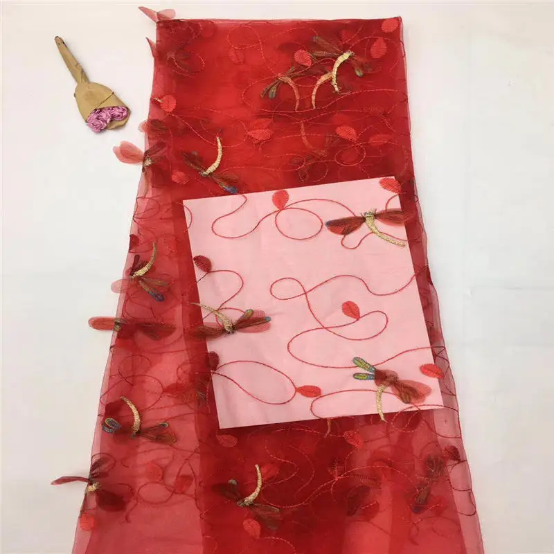 2019 нигерийское Тюлевое кружево ткань быстро блестки транспорт Африканский