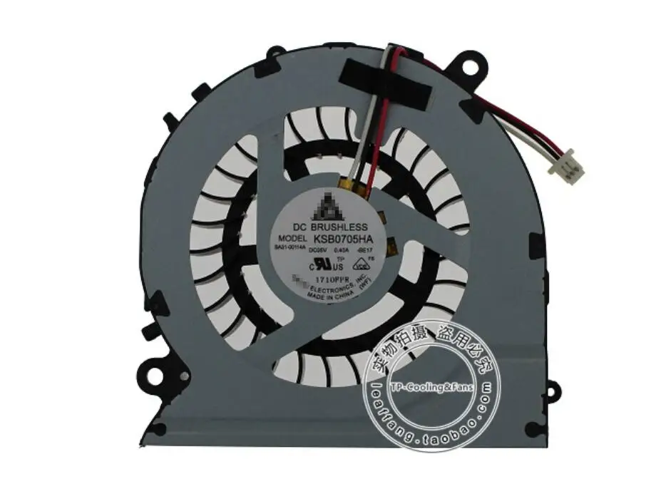 Новый охлаждающий вентилятор для Samsung NP700Z3AS06US np450r5v eg2cn NP700Z3A NP700Z4C NP700Z3B NP700Z3C KSB0705HA