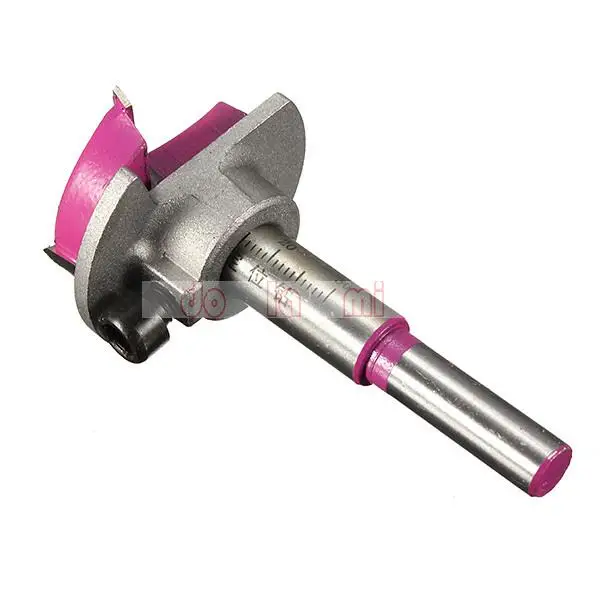2015 New Real Brocas Tools Ferramentas Marcenaria 2 Pcs/lot 35mm Carbide Tipped Hinge Cutter Wood Positioning Drill Bit Reamer |