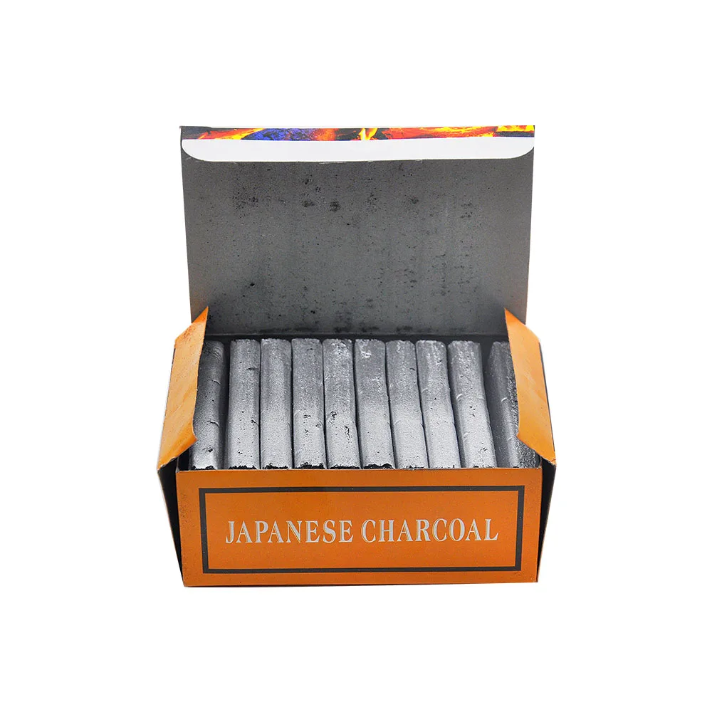 1 Box COURNOT японский Charcaol Быстрый светильник для сжигания кальяна Charcoals Coal Touch Silver Chicha Narguile натуральный уголь для труб - Цвет: 1 Box