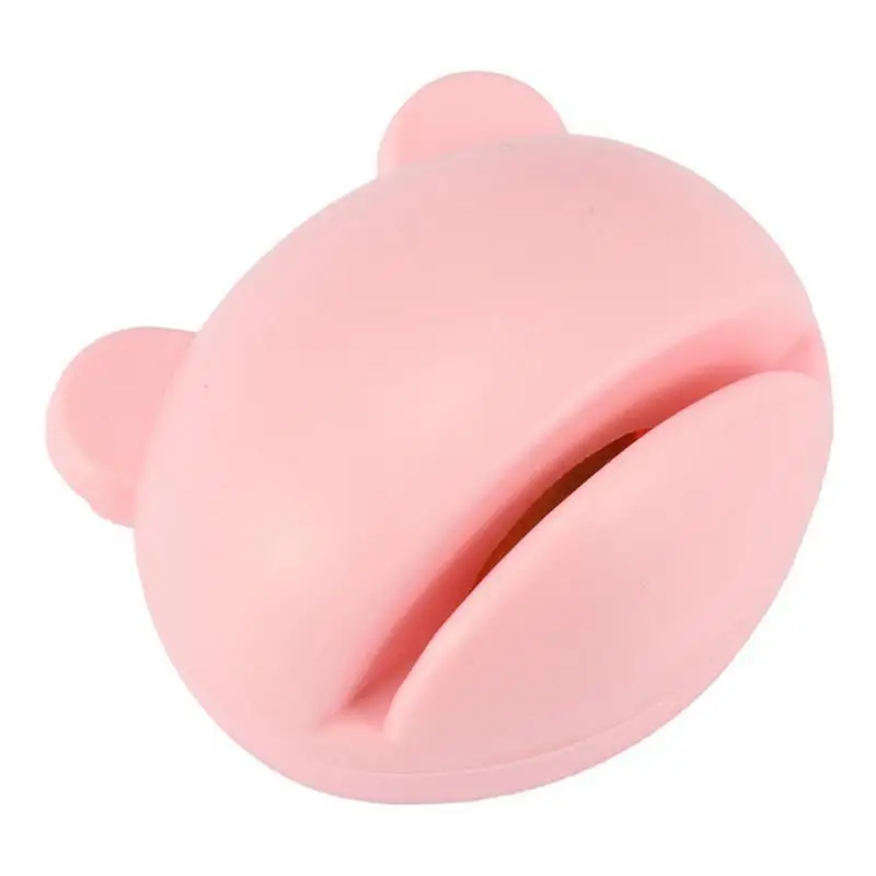 Pink Мини нож Многофункциональная точилка мультфильм дизайн стабильный кухонные инструменты точильный камень для ножа Кухонные гаджеты - Цвет: Pink