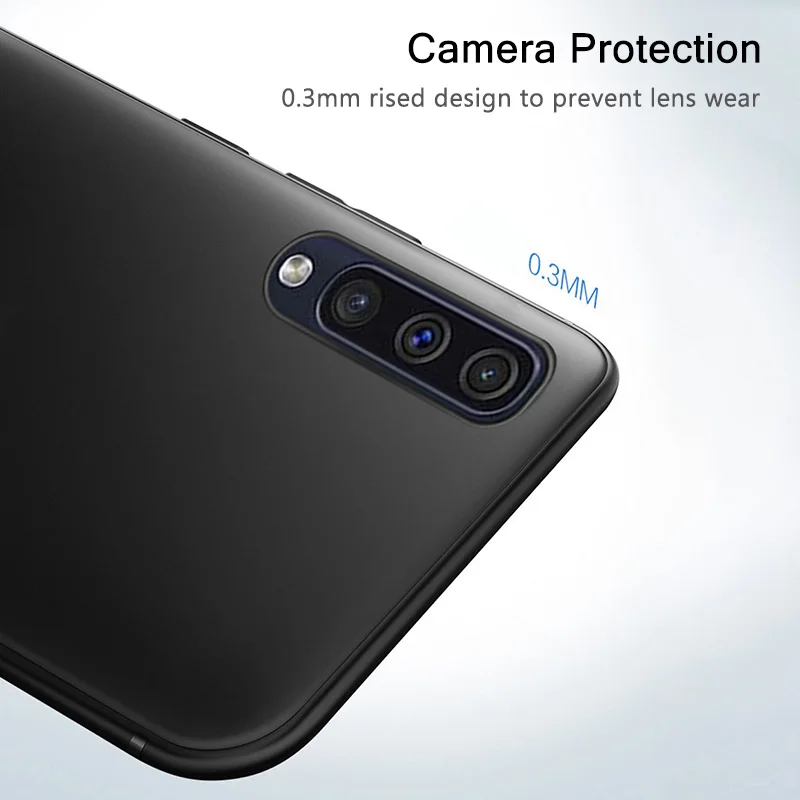 KEYSION матовый чехол для Samsung Galaxy A50 A30 A20 A10 A70 Мягкий ТПУ силиконовый бампер ультра