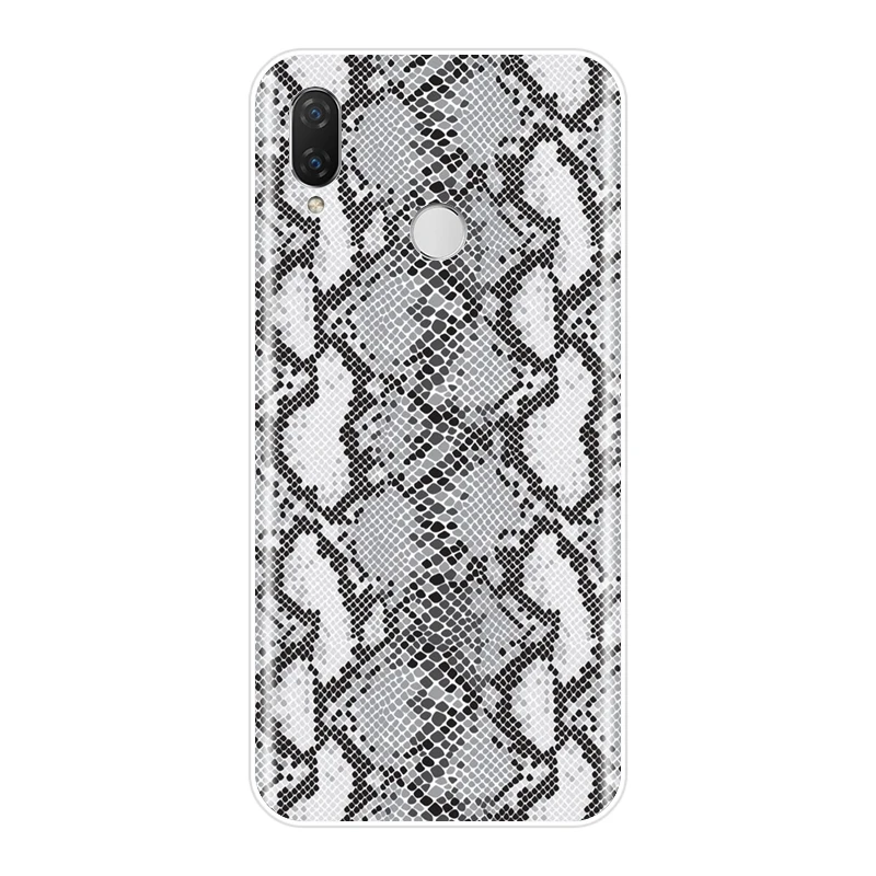 Задняя крышка из тпу для Huawei Nova 2i 2 Lite Plus 3 3I 3E силиконовый мягкий роскошный чехол