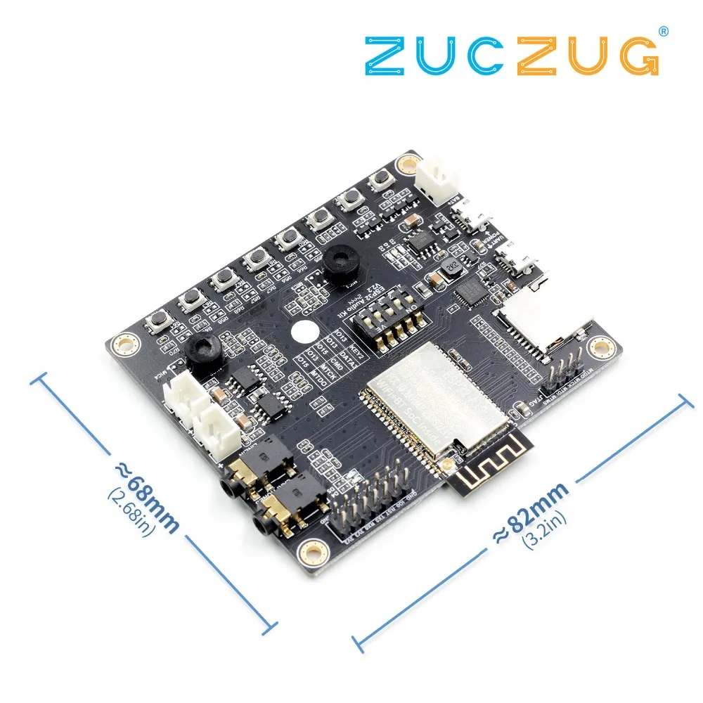 ESP32-Aduio-Kit WiFi+ Bluetooth модуль ESP32 серийный к WiFi/ESP32-Aduio-Kit аудио макетная плата с ESP32-A1S