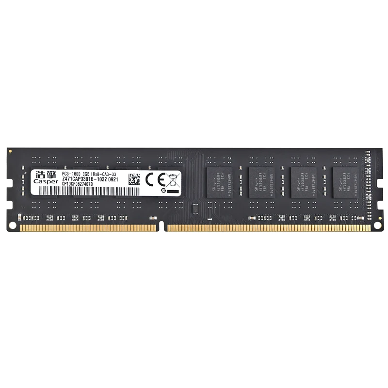 Casper DDR3 Ram 8 ГБ 4 ГБ 2 ГБ 1333 МГц 1600 МГц настольный компьютер модуль памяти для AMD Intel Inter Stick 240pin 1,5 в