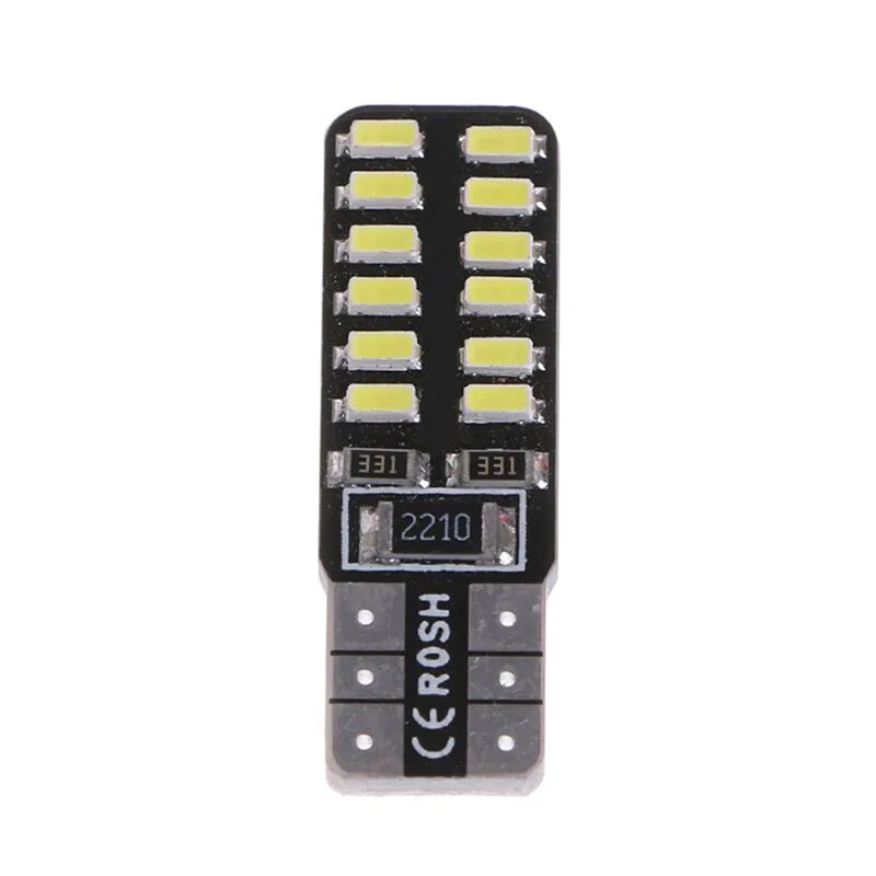 1 шт. Canbus T10 led W5W 195 3014 24 SMD автомобильный светильник лампочка источника запасной