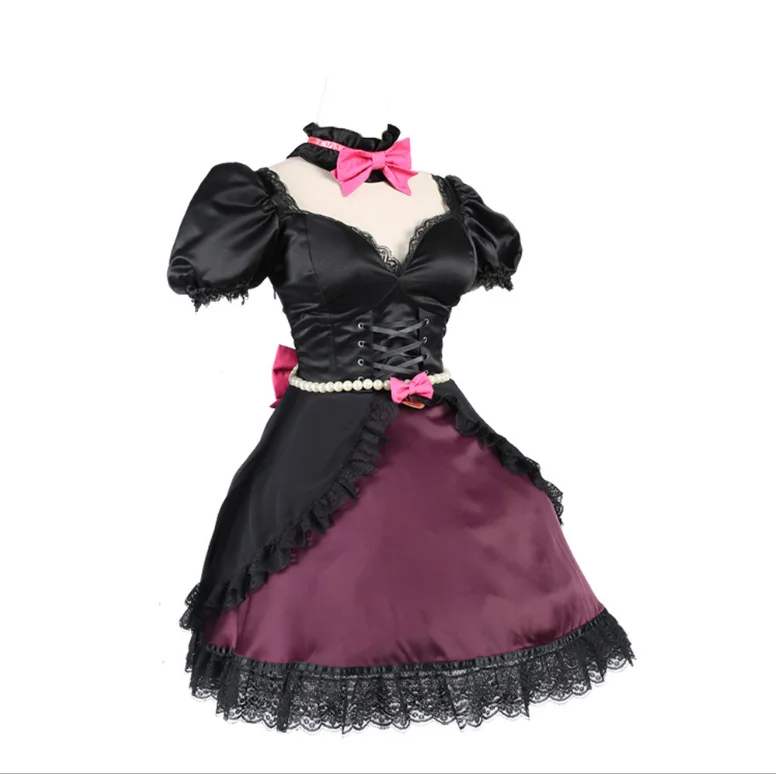 Новинка 2019 года Лидер продаж DVA Song Hana CosBlack cat Skin одежда для косплея Рождественский