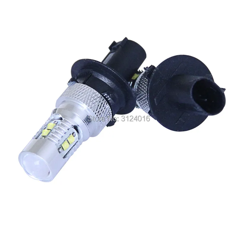 2pc X dahosun canbus 30W 50W 80W LED PH24W PH24WY Auto car fog light White Amber beam | Автомобили и мотоциклы
