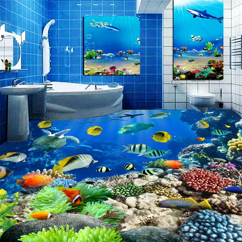 beibehang papel de parede 3D flooring wall stickers room wall paper self adhesive bathroom wallpaper for walls 3 d wall-paper beibehang papel de parede 3d warm bedroom non woven wall paper three dimensional rural wallpaper for walls 3 d wall paper