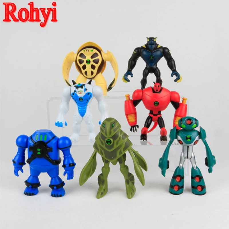 Rohyi 28 шт. модели BEN 10 Фигурки игрушки куклы 10-14 см различные стили детский подарок Защита Земли