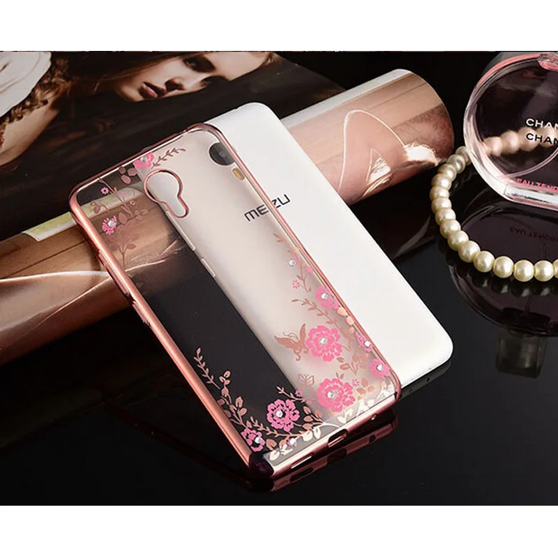 Secret Garden гальваническое покрытие ТПУ мягкий чехол для Meizu M5s M5 M3 M2 M6 Примечание M3s